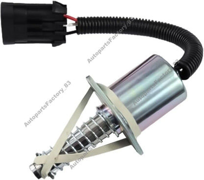ya 4 8.24 baidi 12V Diesel Shutoff Solenoid Valve 7136559 6681512 for Bobcat Loader 450 453 463