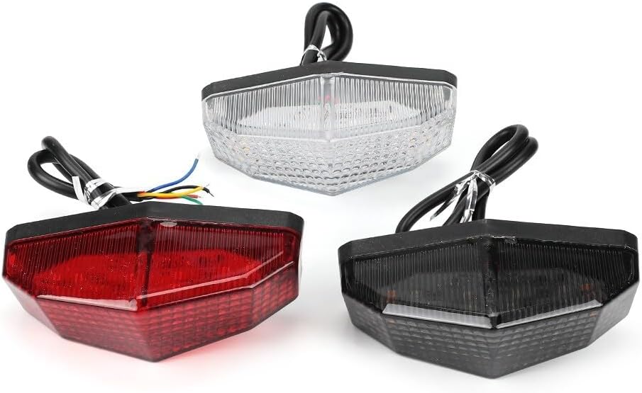 ya 13 9.15 baidi for Suzuki DRZ400SM 400S/E LED Taillight Integrated Turn Signal Brake Rear Light