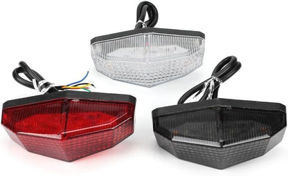 ya 13 9.15 baidi for Suzuki DRZ400SM 400S/E LED Taillight Integrated Turn Signal Brake Rear Light
