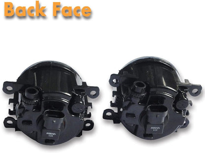 ya 7 8.24 baidi Left & Right Clear Lens Bumper Driving Fog Light Lamps for Ford Focus 2009-2014