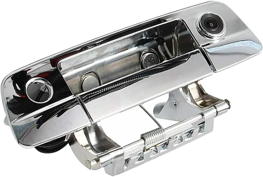 ya 10 9.16 baidi Rear Tailgate Handle with Camera Fit for 2010-2018 for Dodge for Ram 2500 3500 Chrome