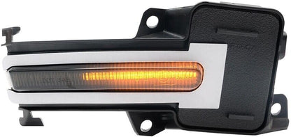 ya 7 8.24 baidi Smoked lens dynamic for Acura TLX MDX LED side mirror turn signal lights 