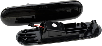 ya 7 8.24 baidi 4 Pack LED Smoked Side Marker Lights for 02-05 for Honda for Civic 7th Generation Si/SiR Hatchback 