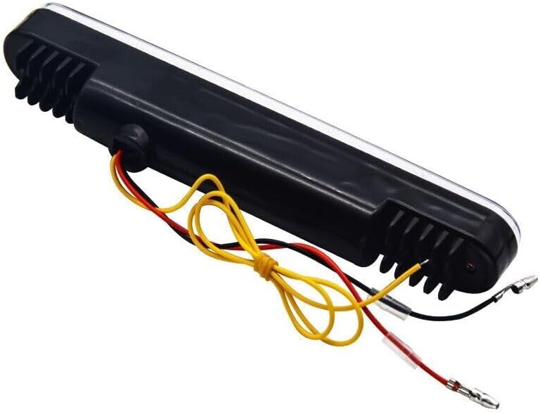 ya 13 9.15 baidi 2 x 30LED Daytime Running White Lights DRL Driving Amber Turn Signal Fog Li