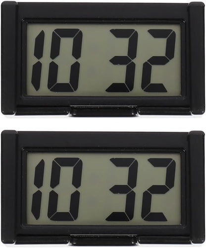 ya 4 8.24 baidi 2 Sets Car Electronic Clock Child Interior Automobile Vent Clocks