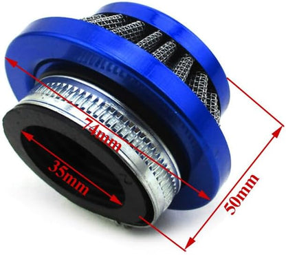 ya 13 9.15 baidi 35mm Air Filter For 50cc 110cc 125cc Atomik Taotao Kayo Lifan Pit Dirt Bike