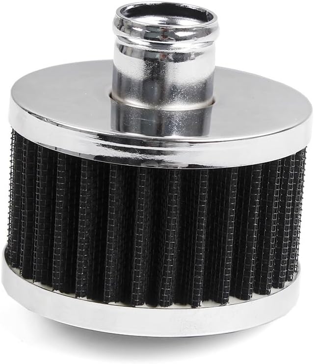 ya 13 9.15 baidi 2x Black Extra Flow 1 to 1-1/4 Push In Valve Cover Baffle Breather Vent Filter