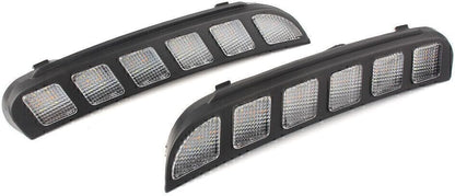ya 10 9.16 zhengce 2X LED Daytime Running Fog Lights Signal Lamp DRL for Ford Explorer 2016-20