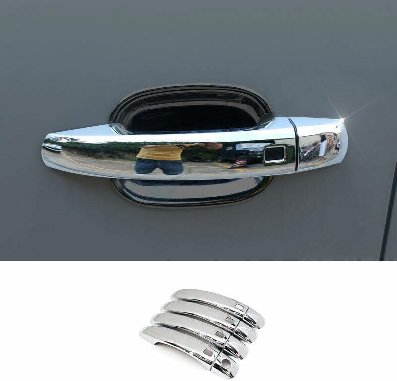ya 2 8.15 Fits for Audi Q5 2009-2016 ABS Chrome Car Exterior Door Handle Cover Trim 