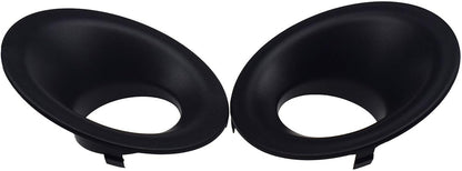 ya 10 9.16 zhengce 1Pair Front Left+Right Fog Light Trim Cover For 2015-2018 for Dodge for Cha