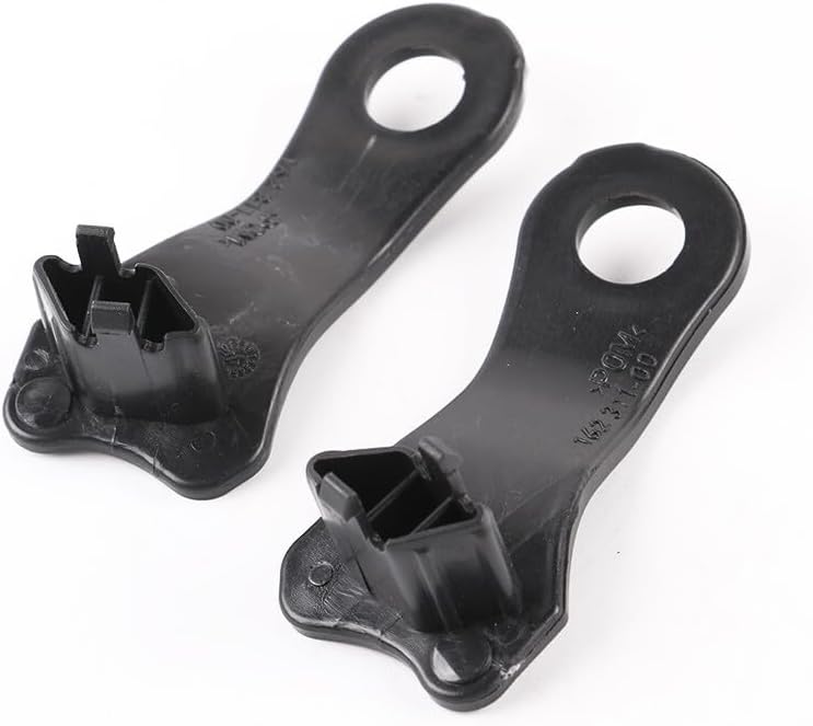 ya 9 10.24 2Pcs Halogen Headlight Bracket Repair Left+Right For 5 Series E60 E61 2003-2010