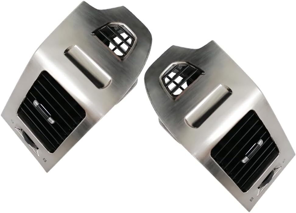 ya 4 8.10 2X Silver Air Outlet Instrument Panel Side Left+Right Side For 2006-2020 for Pajero