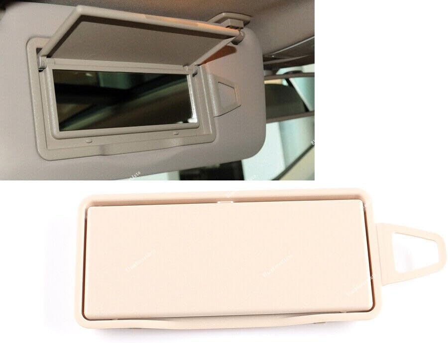 ya 7 8.24 baidi Left Beige for Benz -E Class W212 2009-14 Makeup Sun Visor Mirror Cosmetic Mirror