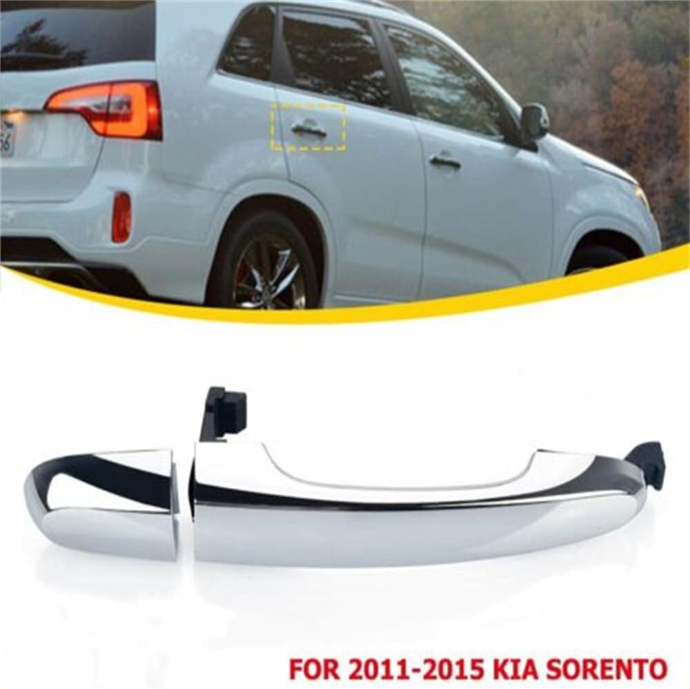 ya 10 9.16 baidi 1X Exterior Outside Door Handle Driver Passenger Side for 2011-2015 for Kia for Sorento