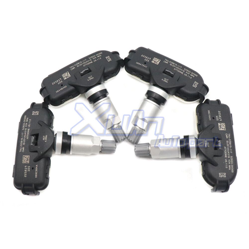 ya 6 8.24 baidi 4-Piece Set 52933-3X300 Suitable for Hyundai Elantra for Kia Rio 2012-14 tire Pressure Sensor TPMS