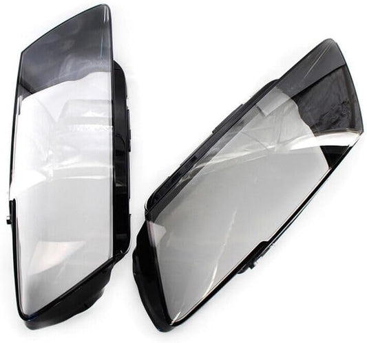 ya 4 8.10 Pair Front Headlight Headlamp Lens Cover Shell Left + Right for Audi Q52013-2017