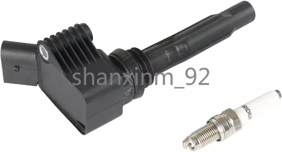 ya 9 10.24 4X Ignition Coil & Spark Plugs for VW for JETTA 1.4L 13-19 A3 Sportbac 16-18 UF718