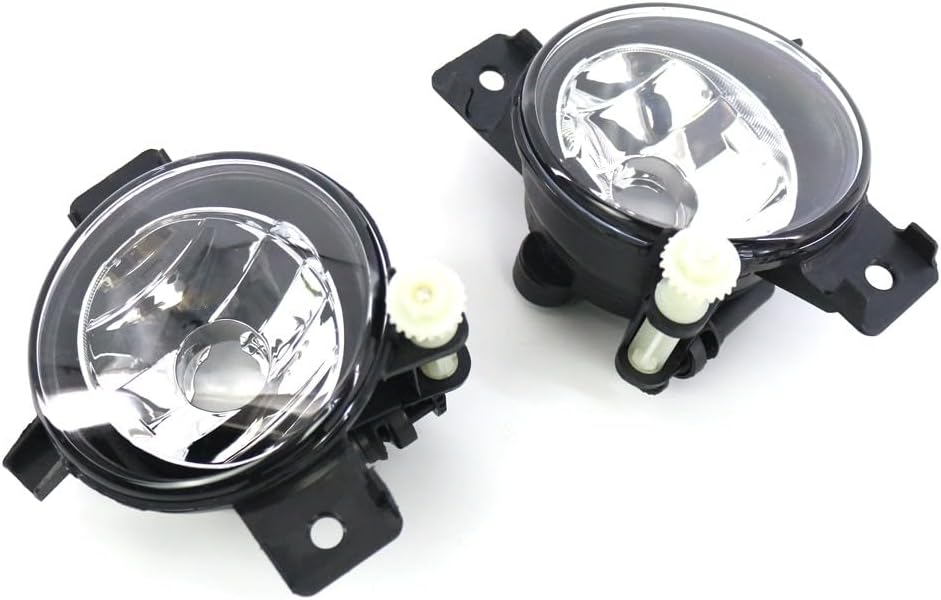 ya 13 9.15 baidi Pair Front Bumper Fog Light Lens Lamp Cover Clear For for BMW X5 E70 2011 2012 2013