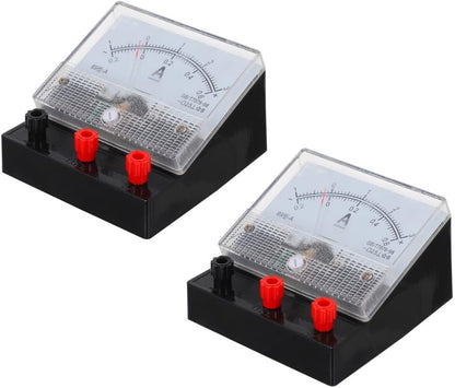 ya 4 8.24 baidi 2 Pcs Dual-range DC Meter Student Lab Experiment Ammeter Supplies