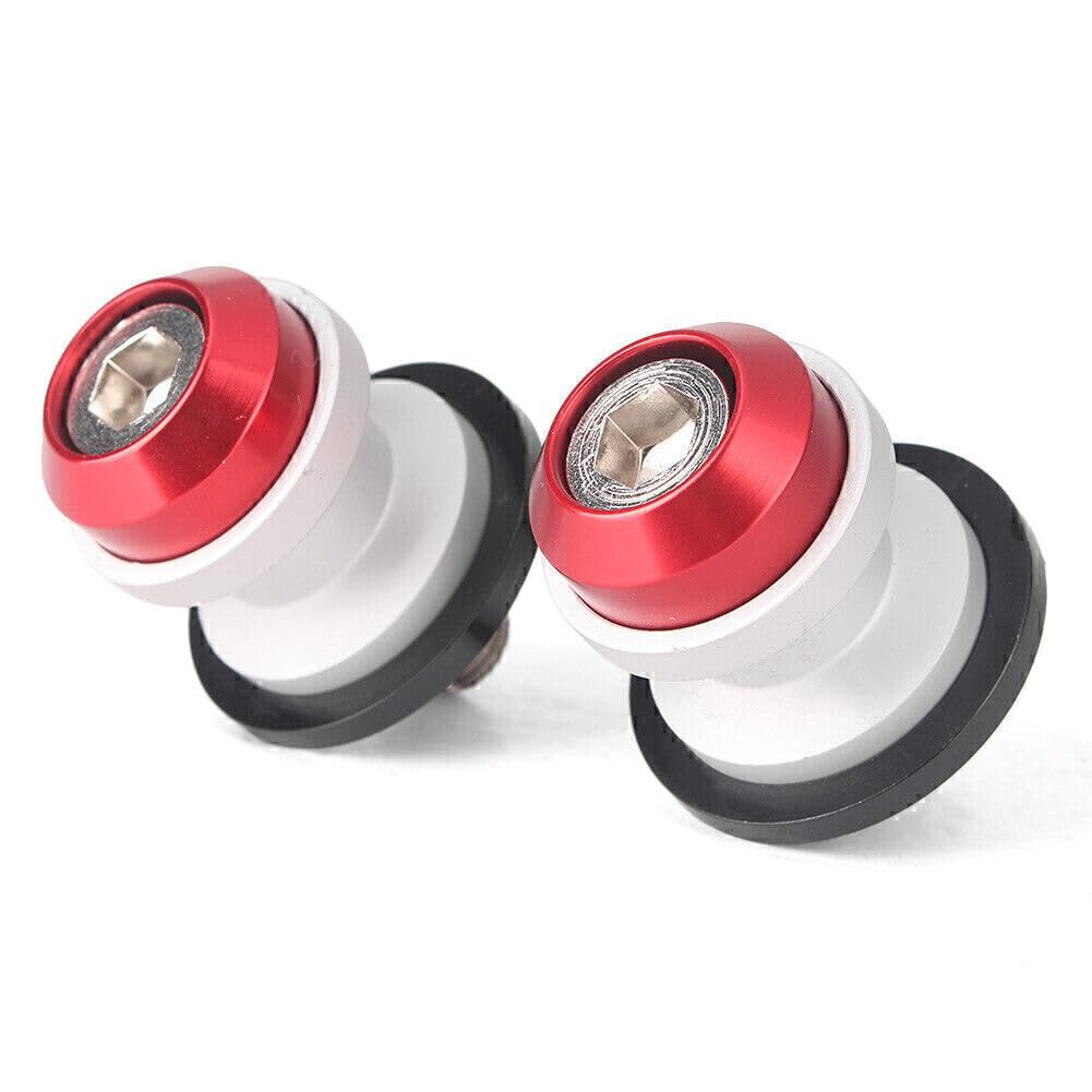 ya 6 8.14 Red 10mm CNC Motorcycle Swingarm Sliders Spools for Kawasaki Z750 Z750 Z1000ly