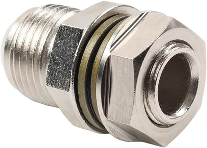 ya 10 9.16 baidi 10AN to M18x1.5mm Turbo Oil Pan/Sump Return Drain Adapter Bung Fitting No Weld
