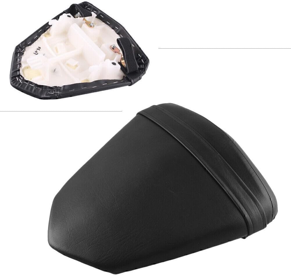 ya 4 8.8.2 Rear Passenger Back for SEAT Cushion Pillion fit for Yamaha YZF R6 2006-2007 Black Motor
