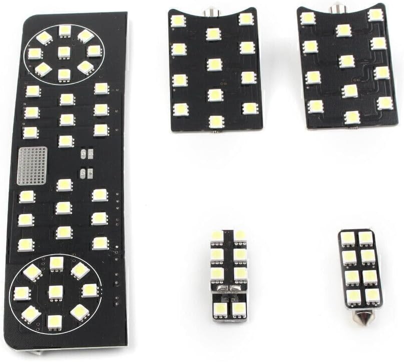 ya 4 8.8 White LED car interior light kit for 2009 and above for VW Tiguan 