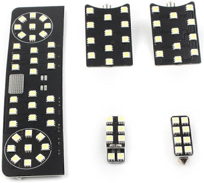 ya 4 8.8 White LED car interior light kit for 2009 and above for VW Tiguan 
