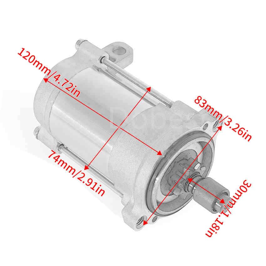 ya 23 10.7 baidi Starter for Ski-Doo Tundra 300F Skandic Tundra 300F Style Session 300F 07-08