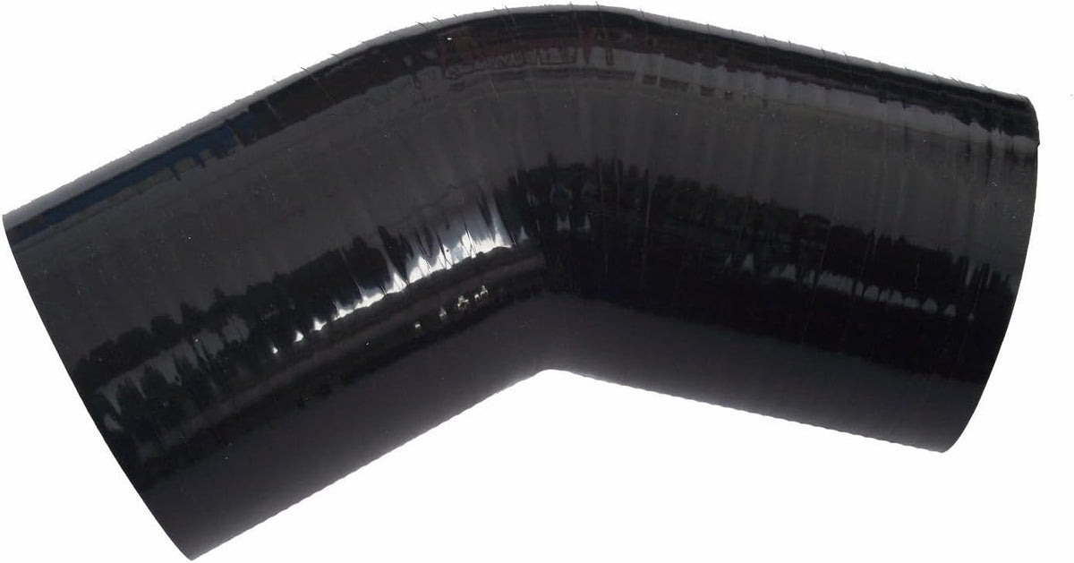 ya 13 9.15 baidi Black 3 to 3'' 45 DEGREE ELBOW 76mm Silicone Intercooler Coupler Turbo Pipe