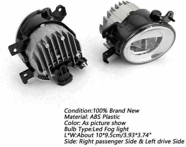 ya 14 9.20 zhengce LED Fog Light Kit For 14-18 Q50 15-17 QX60 QX80 2015 Q70/Q70L/Q70 LH&RH-1