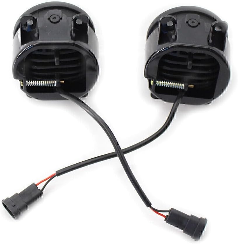 ya 10 9.16 zhengce 2 x LED Fog Light Lamp Dual Color White/Yellow Fit for Honda for Nissan for
