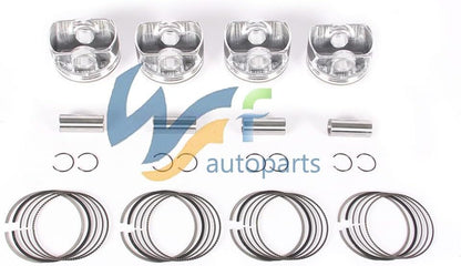 ya 4 8.24 baidi 2.0T 22mm Piston Ring Assembly Fit for BMW 220i 520i X1 N20 11258606461