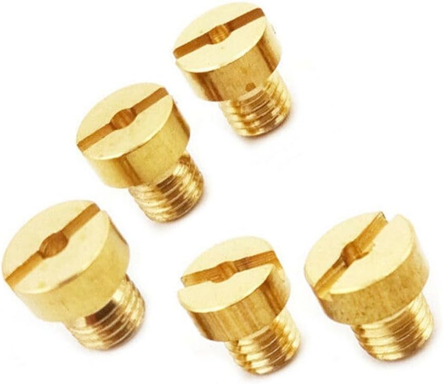 ya 23 10.7 baidi 5Pcs Motorcycle Carb Main Jets #60/65/70/75/80 Jet For 50-80cc Motorized-Bicycle