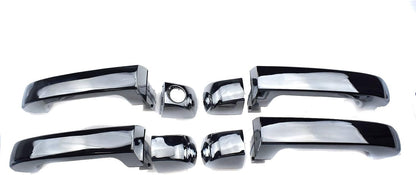 ya 2 8.15 Door Exterior Handle Chrome Set 4 Pieces for Hyundai Veracruz 2007-2012 82651-3J010