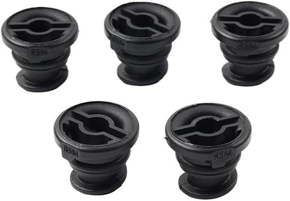 ya 12 10.8 baidi 5Pcs Plastic Engine Oil Pan Drain Plug for VW for Passat for Audi 06L103801