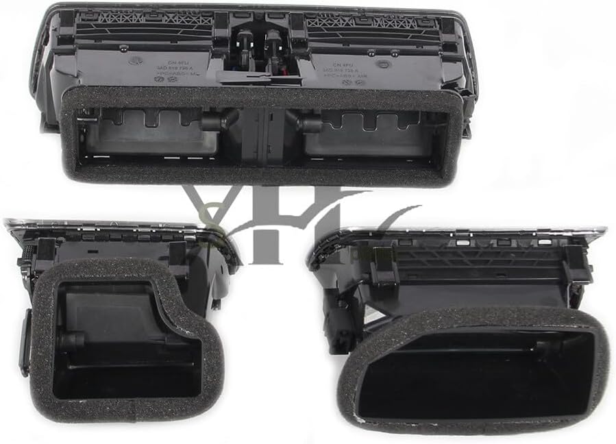 ya 10 9.16 baidi 3pcs Dashboard AC Air Vent Kit Fit for VW CC for Passat 09-17