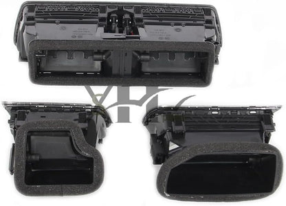ya 10 9.16 baidi 3pcs Dashboard AC Air Vent Kit Fit for VW CC for Passat 09-17