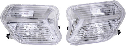 ya 10 9.16 zhengce Clear Lens Bumper Fog Lights Driving Lamps PAIR for Ford Escape Kuga 2017-2