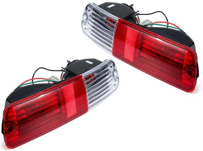 ya 10 9.16 zhengce L&R Rear Tail Bumper Fog Light For Pajero MONTERO Shogun V73 V75 V77
