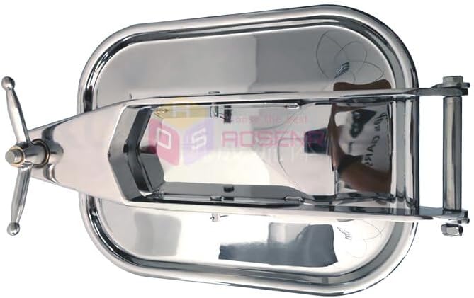 ya 26 10.21 baidi Sanitary Stainless tangular Manhole Cover Tank Door SS304