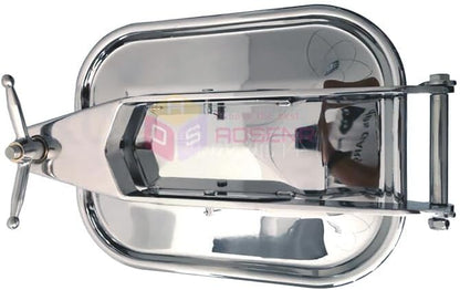 ya 26 10.21 baidi Sanitary Stainless tangular Manhole Cover Tank Door SS304