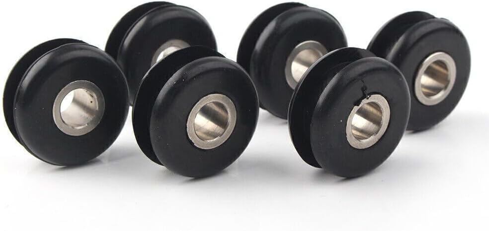 ya 4 8.10 6pcs Gas Fuel Tank Mounts For Harley Softail FXWG Gas Tank Mount Rubber Grommet