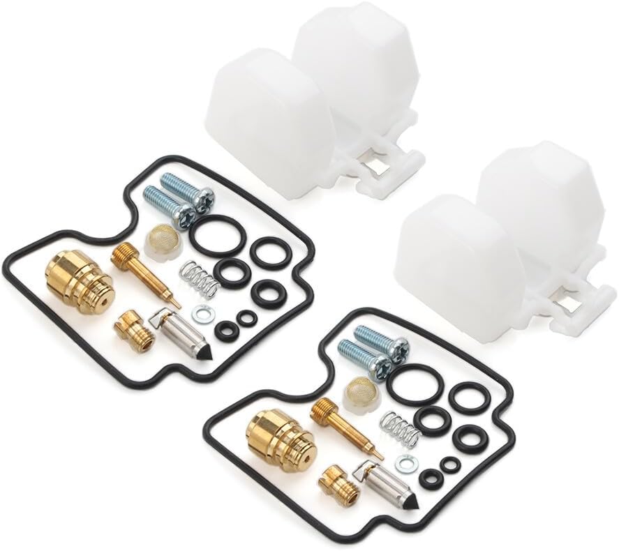 ya 13 9.15 baidi for Yamaha V-Star 1100 XVS1100 1999-2005 Carburetor Repair Kit Air Screw Float