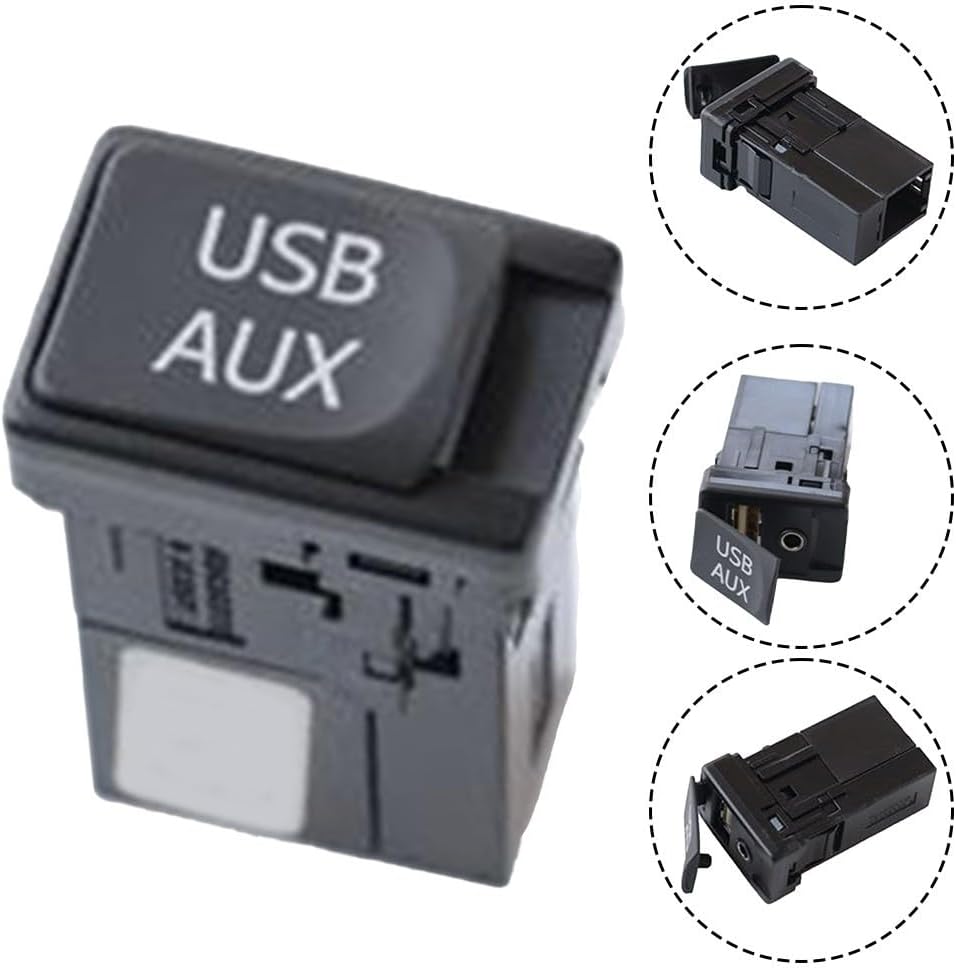 ya 4 8.24 baidi Reliable for for Toyota Car USB AUX Switch Socket Adapter with Quick Instal