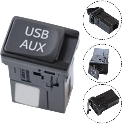 ya 4 8.24 baidi Reliable for for Toyota Car USB AUX Switch Socket Adapter with Quick Instal