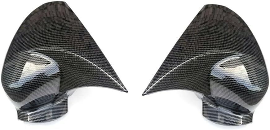ya 11 9.14 baidiPair Carbon Fiber Rear View Mirror Cover for Honda for Accord 8th 08-17 Horn Style