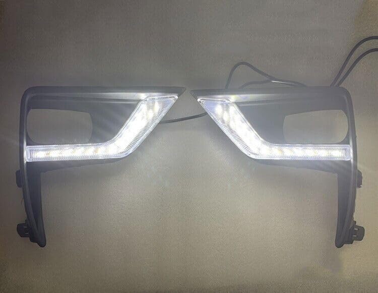 ya 9 10.24 for Toyota for Land Cruiser Prado LC150 2018-19 Front Fog Light LED Replace