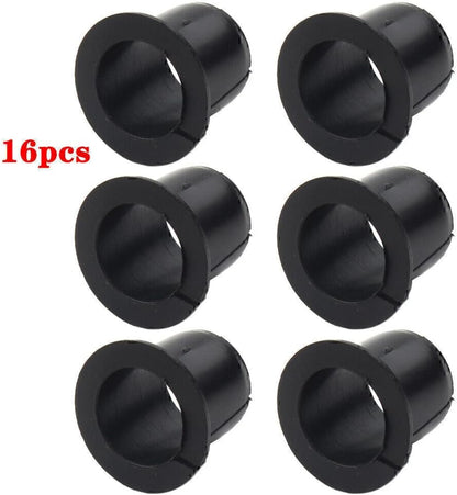 ya 4 8.10 Front A-Arm DELRIN Bushing Kit Ski-Doo REV 505070566 Fit Motorcycle Black