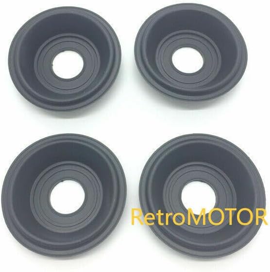 ya 13 9.15 baidi 4PCS Carburetor Vacuum Diaphragm Membrane for Suzuki GSF600S GSF600 BANDIT 96-03